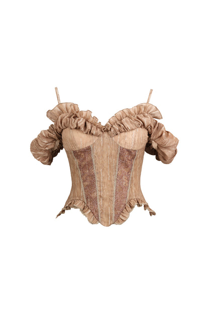Off-Shoulder Corset Camisole