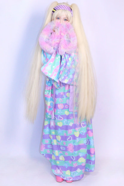 Macaron Color Spaghetti Strap Dress
