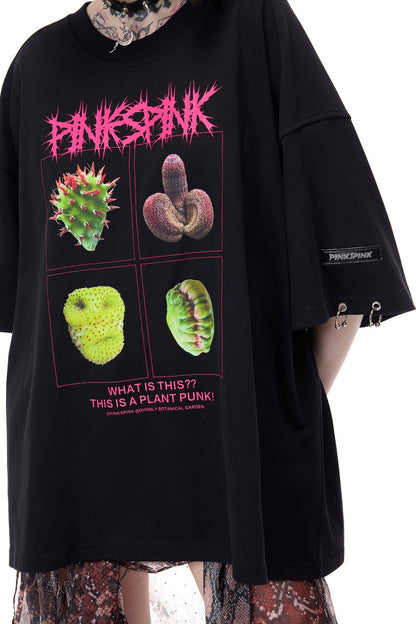 Plant Punk Concept Poster Print T-Shirt