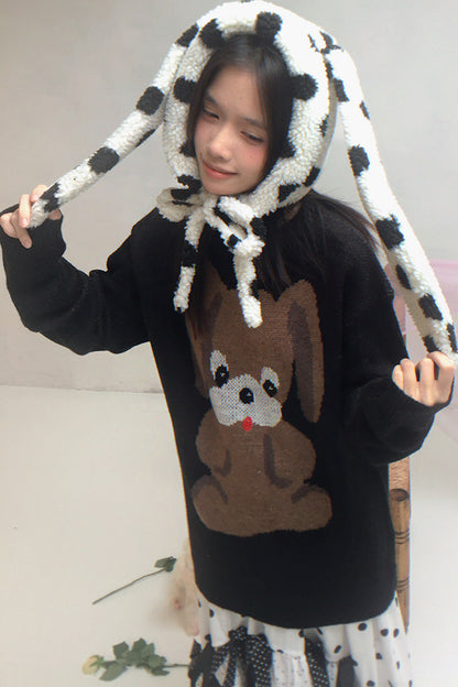 Maglione da fiaba con cucciolo