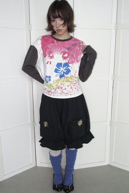 Print Long Sleeve Top
