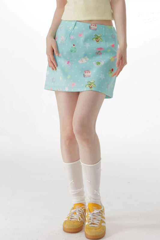 Fairy Tale Forest Mini Skirt