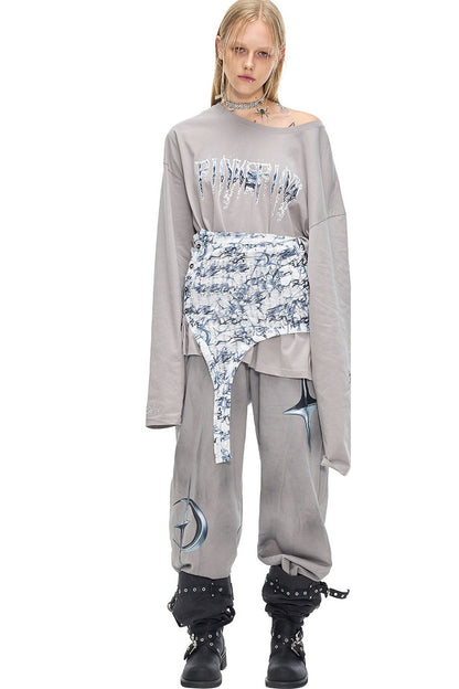 Punk-T-Shirt im Light-Subkulturstil