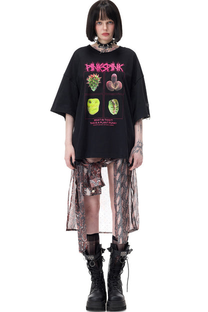 Plant Punk Concept Poster Print T-Shirt