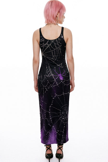 Gothic Slim-Fit Tank Dress