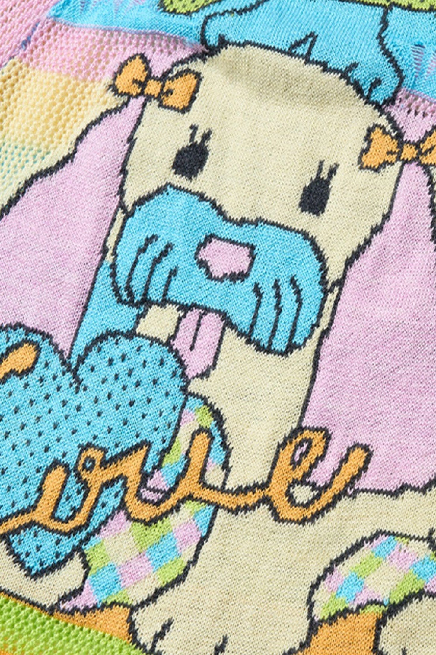 Ensemble en maille ajourée Puppy