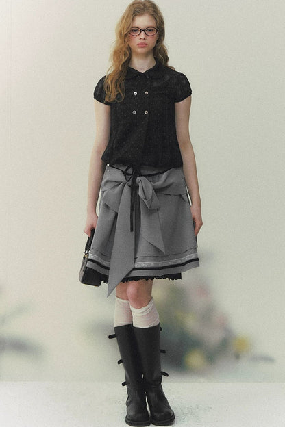 Ivory Doll Collar Blouse