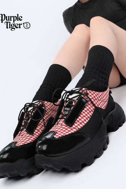 College Style Thick-Soled Single Shoes