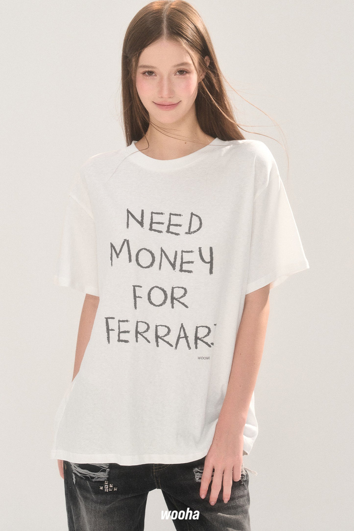 Animal Print Cotton T-Shirt
