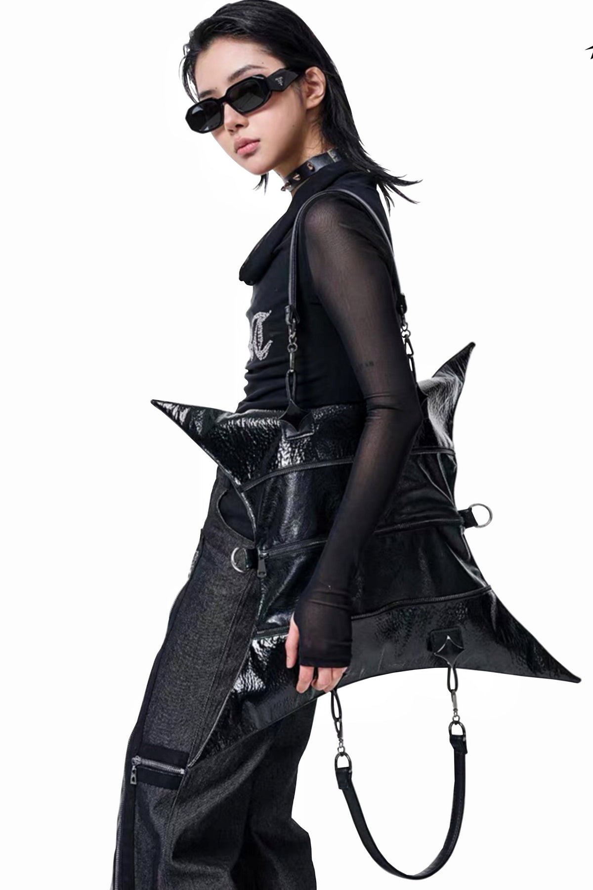 Four-Pointed Star Rabbit Bag