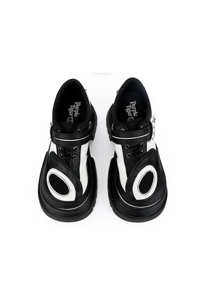 Gothic Functional Platform Leather Shoes