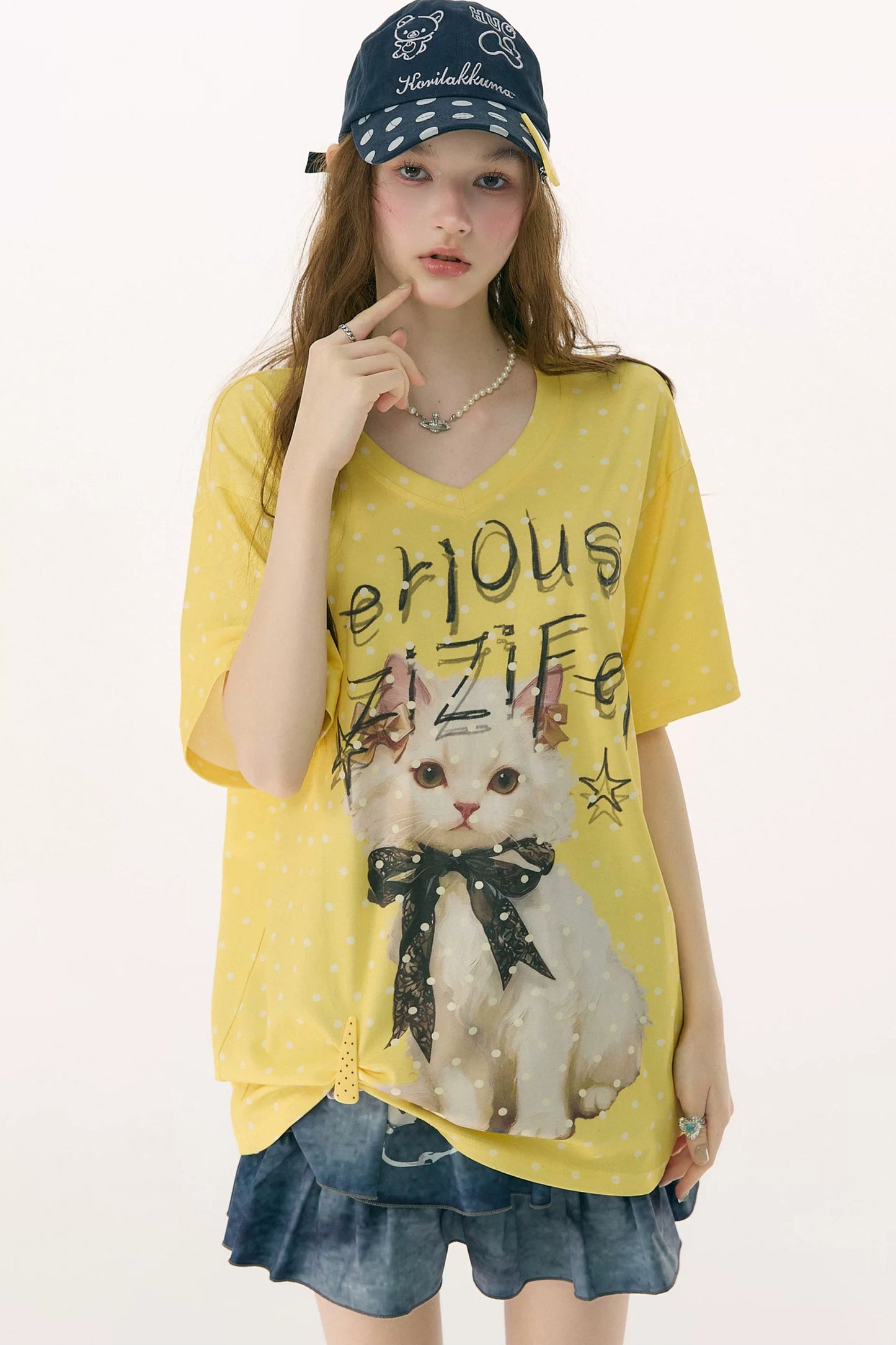California Dream Polka Dot Blouse