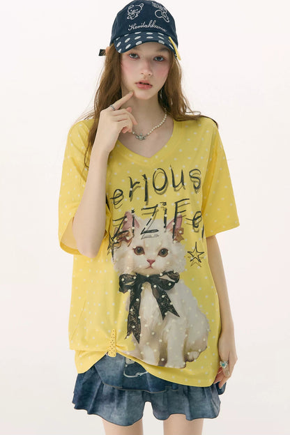 California Dream Polka Dot Blouse