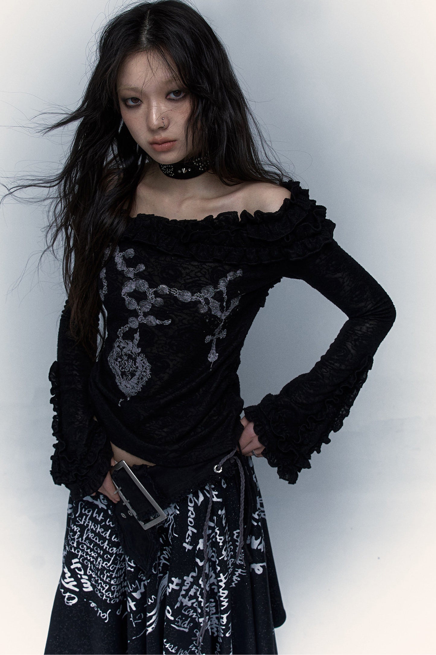 Retro Reversible Knit Top