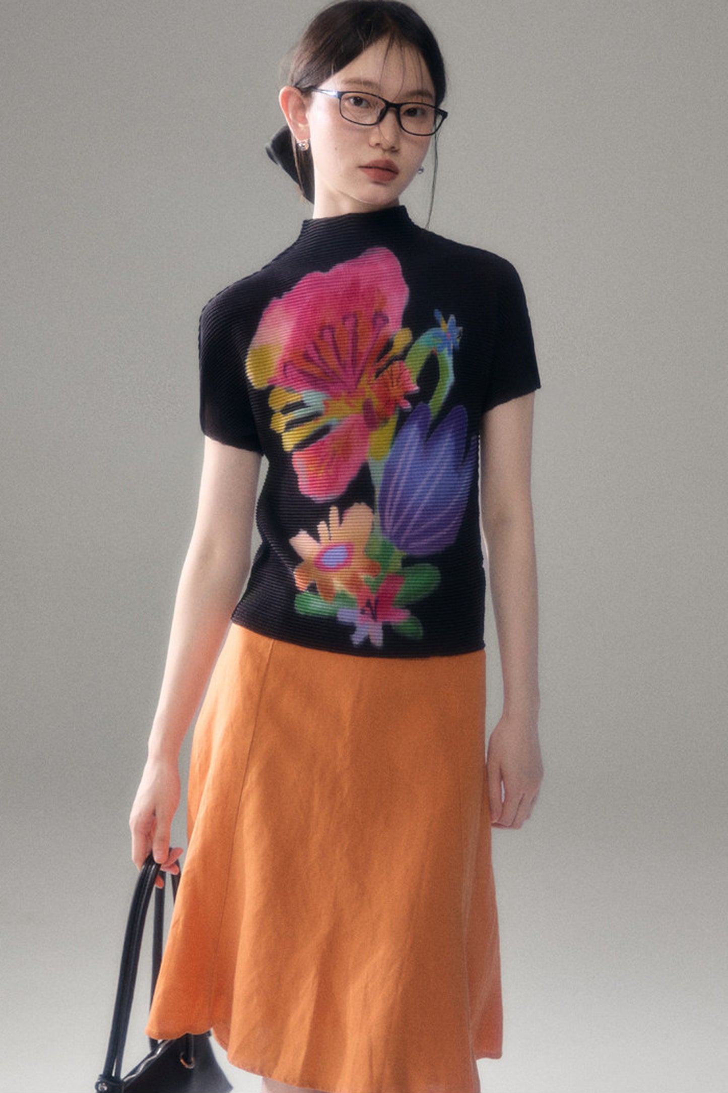 Tencel Linen A-Line Fishtail Skirt