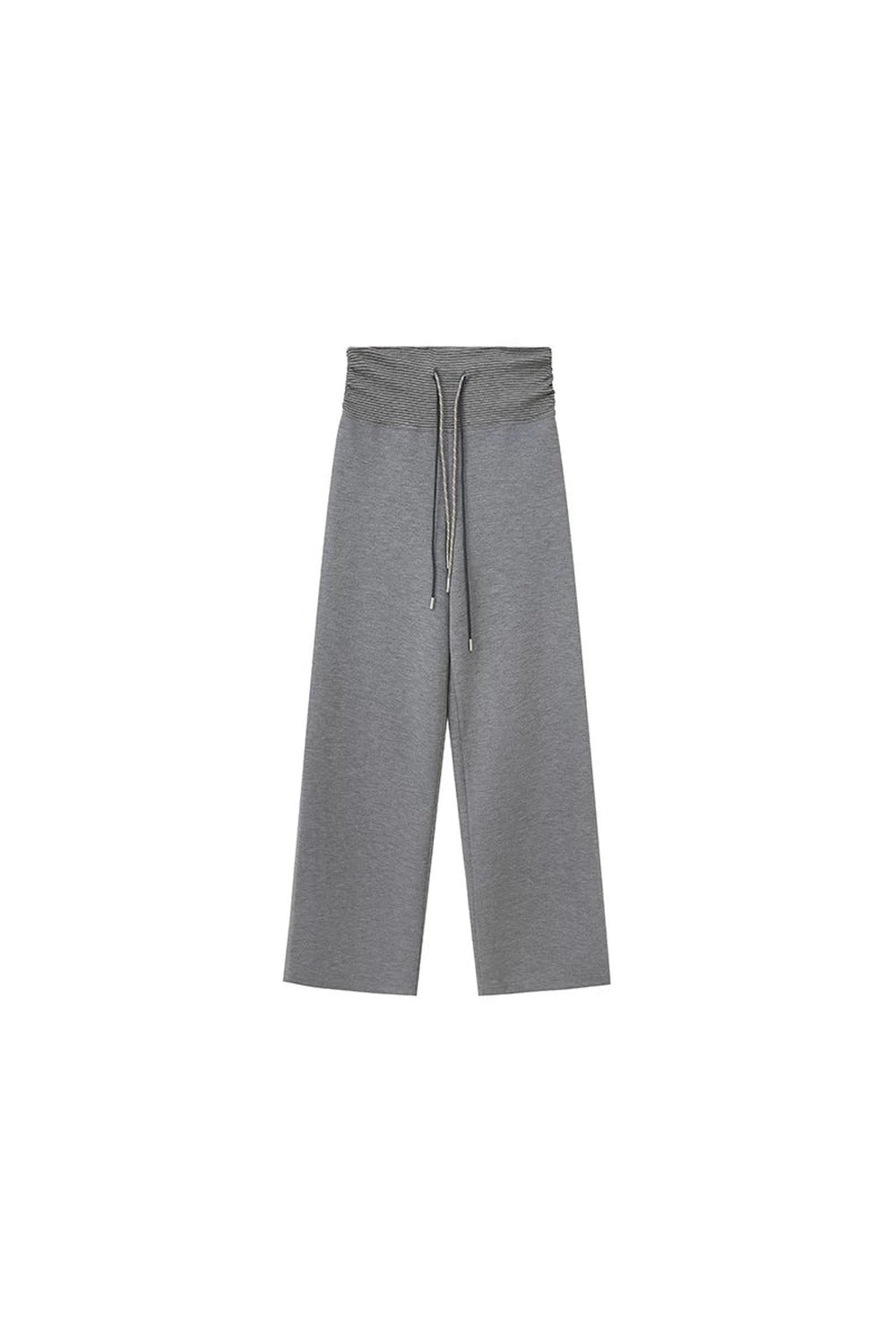 High-Waisted Slim Pants