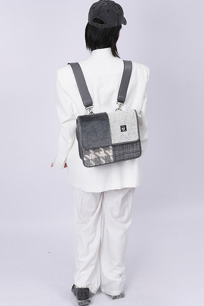 Y2K Color-Blocking Crossbody Bag
