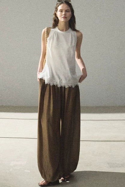 Vacation Lace Lyocell Vest