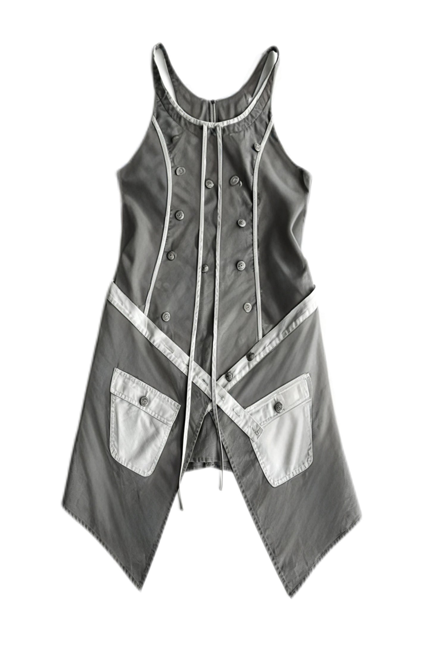 Deconstructed Medieval Slip Dress