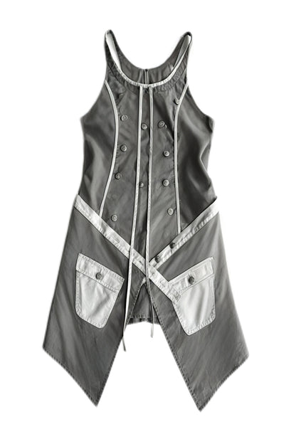 Deconstructed Medieval Slip Dress
