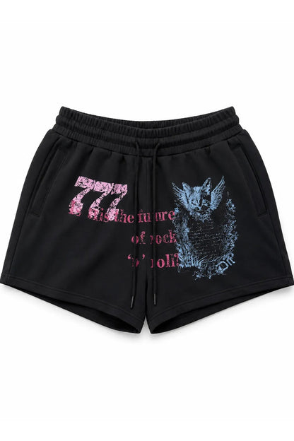 Original Print Loose Shorts