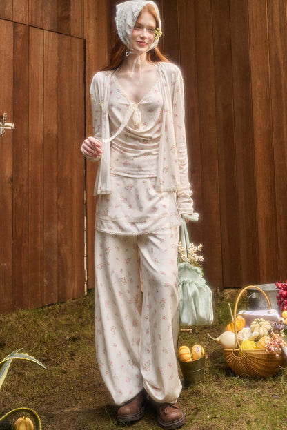 Liberty Print Cardigan and Dress Set-Up
