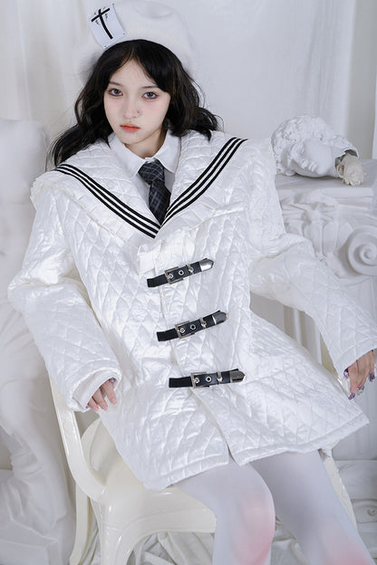 십자가 장미 울 베레모