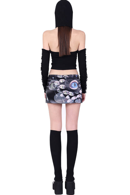 Lace Trim Hooded Backless Long Sleeve T-Shirt