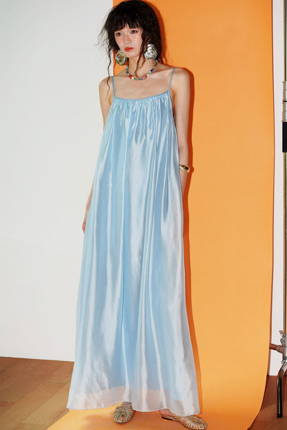 Pearlescent Gauze Dress Set