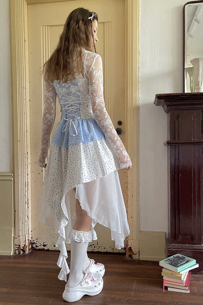 Angel's Tears Jacquard Ballet Top
