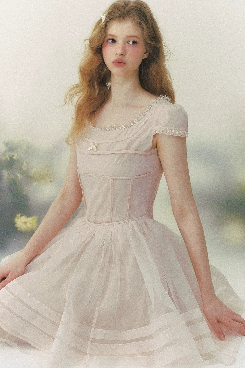 Abito a Maniche Puff Ballet Dreamland