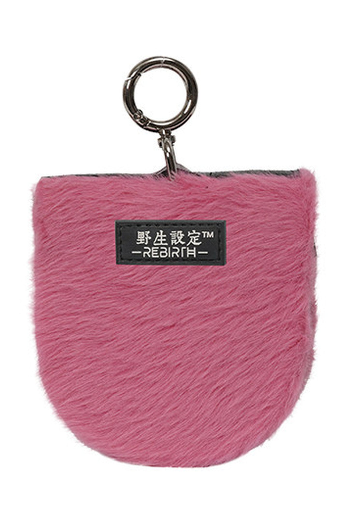 Portamonete in peluche a blocchi di colore