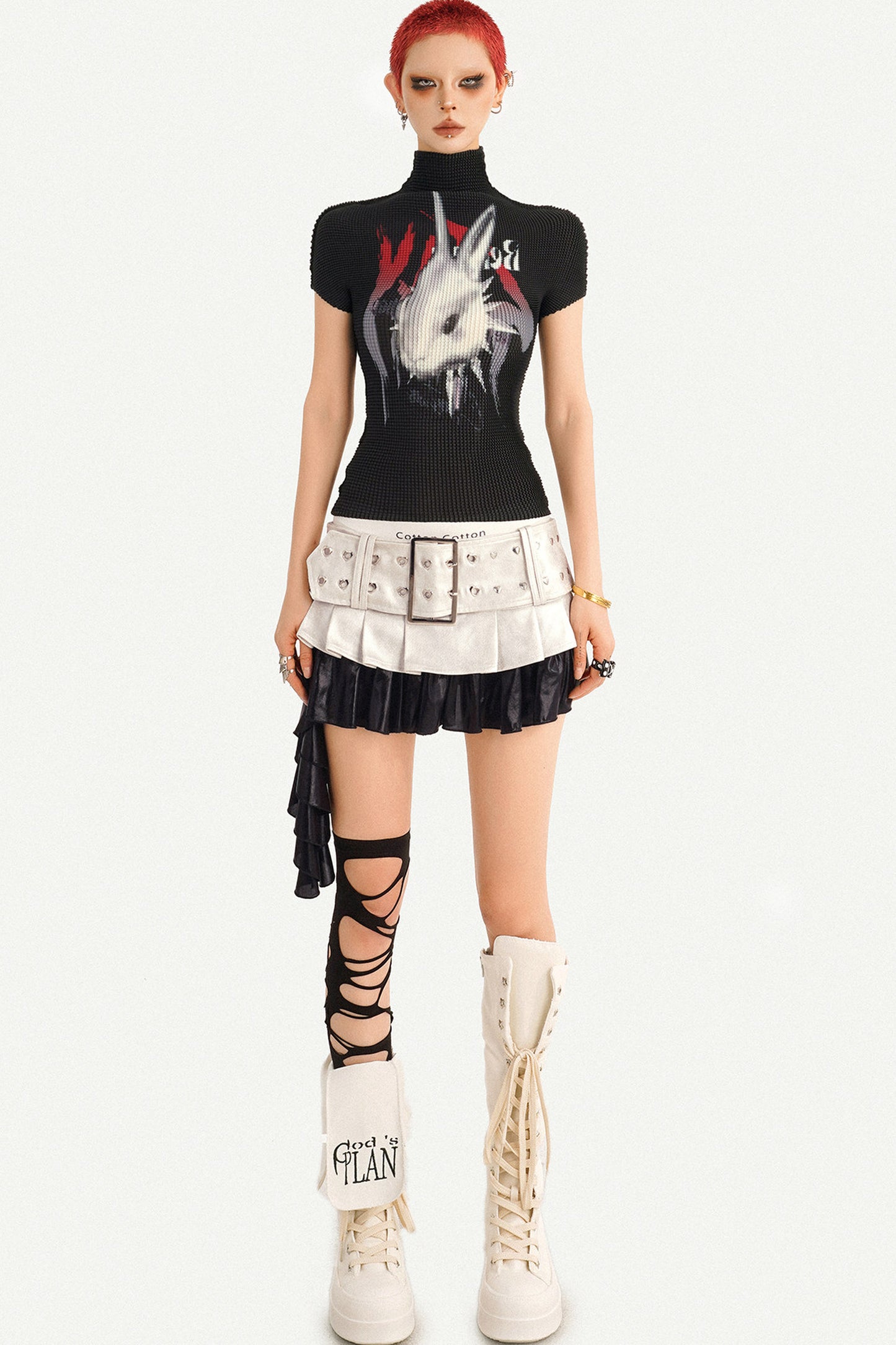 Milk Molly Pleated Blouse