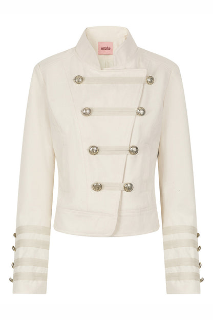 Retro Napoleon Stand Collar Jacket