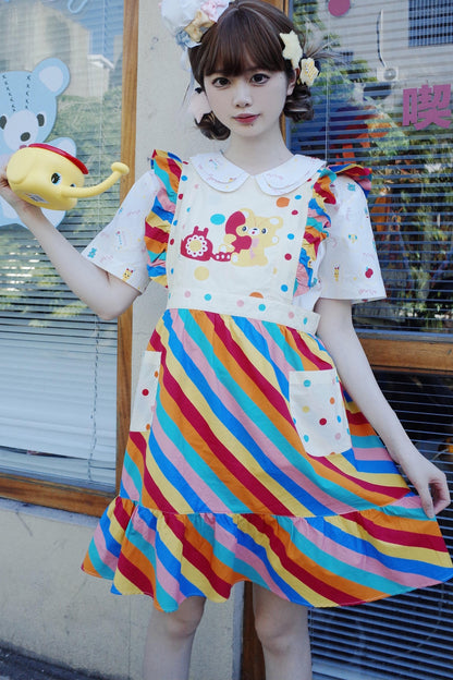 Rainbow Diary Schürzenkleid