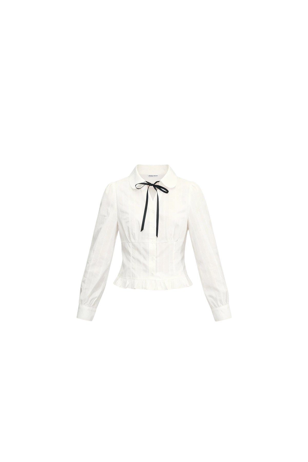 Long Sleeve Jacquard Shirt Skirt Set-Up