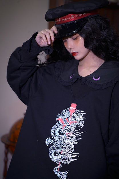 Letter Embroidery Navy Cap