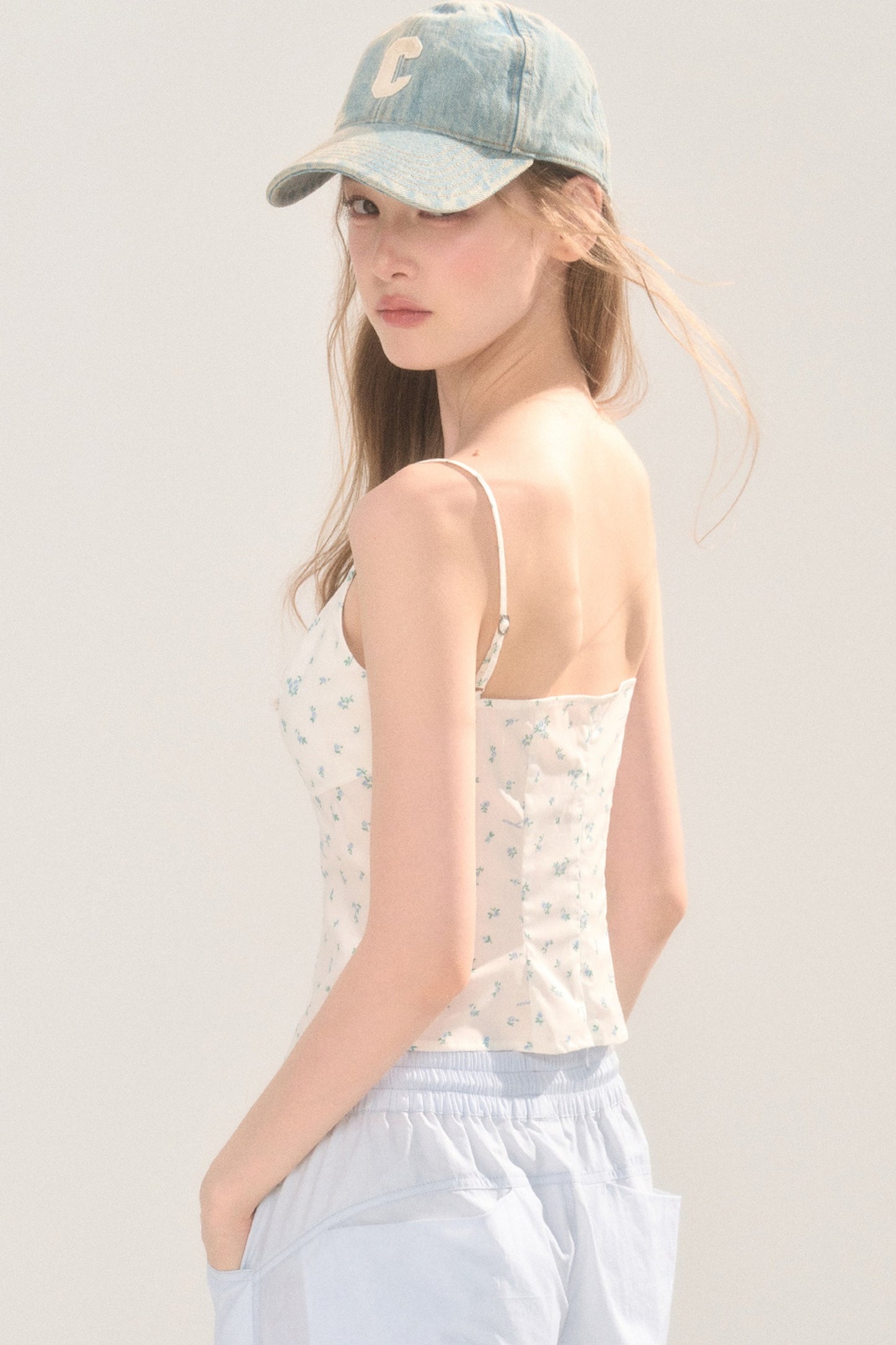 Floral V-Neck Camisole