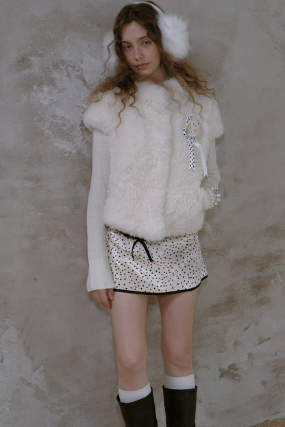 Sassy Moody Floral V-Neck Knitted Sweater