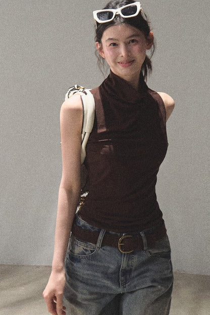 Flowing Twilight Halter Vest