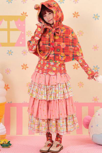Showa Dessert Two-Tone Cake Skirt