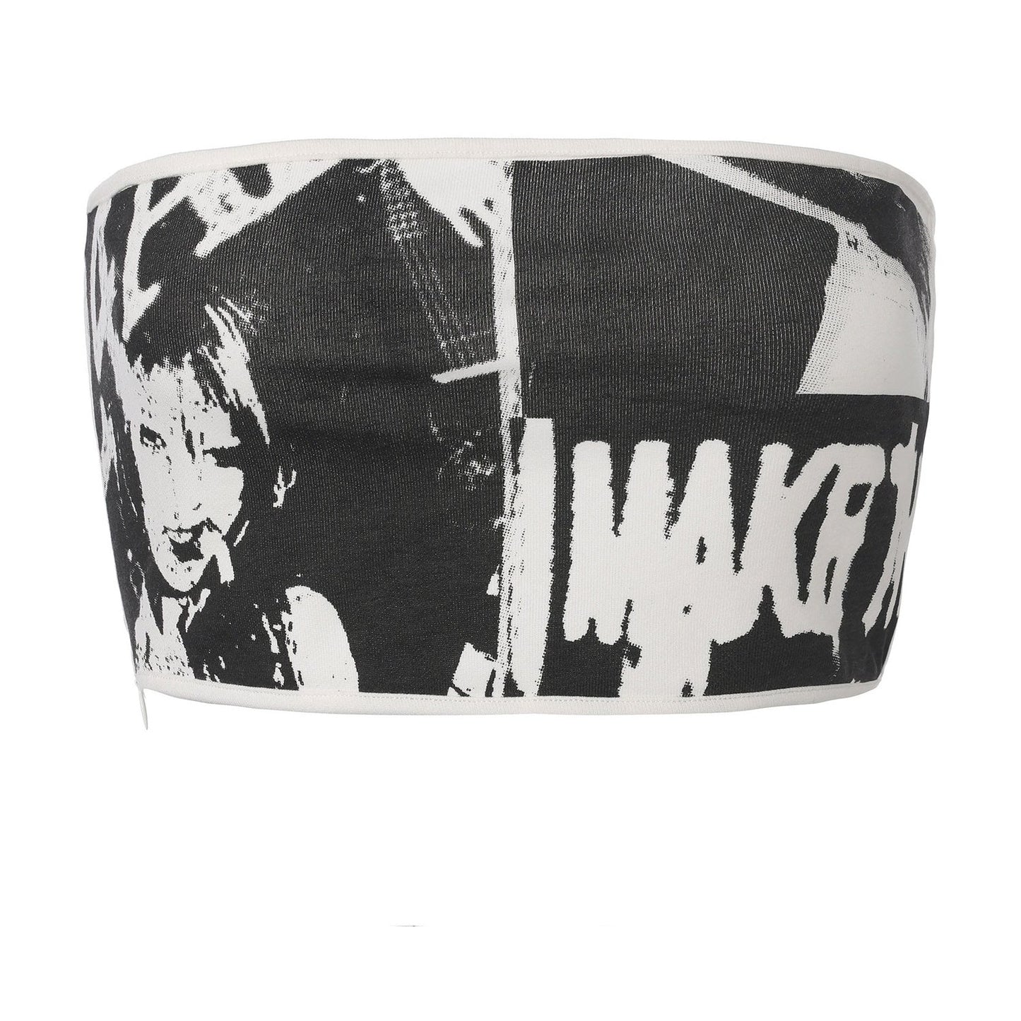 Water Ink Print Laser Burnout Tube Top Set-Up