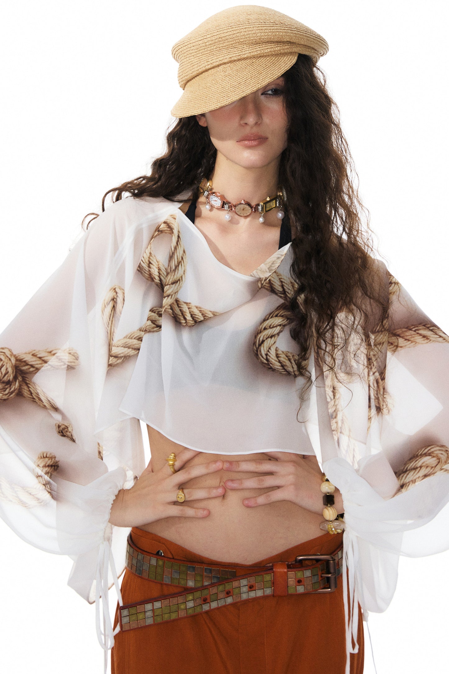 Multi-Color Printed Blouse
