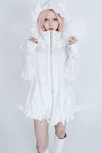 Cat Ear Ruffle Sun Jacket