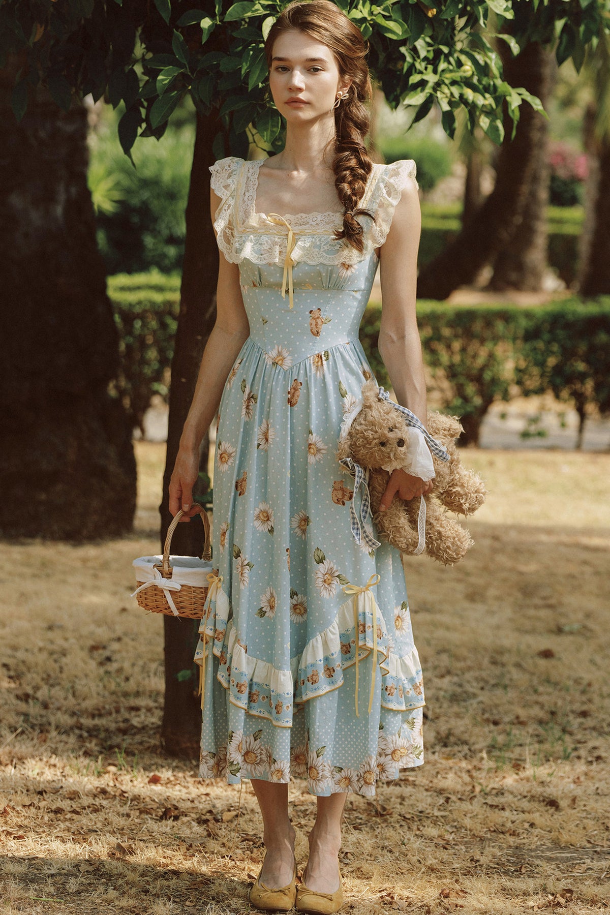 Square Neck Dress