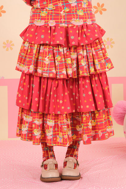 Showa Dessert Two-Tone Cake Skirt