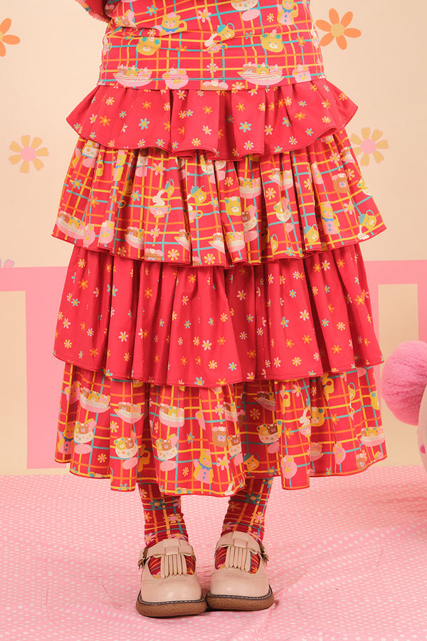Showa Dessert Two-Tone Cake Skirt