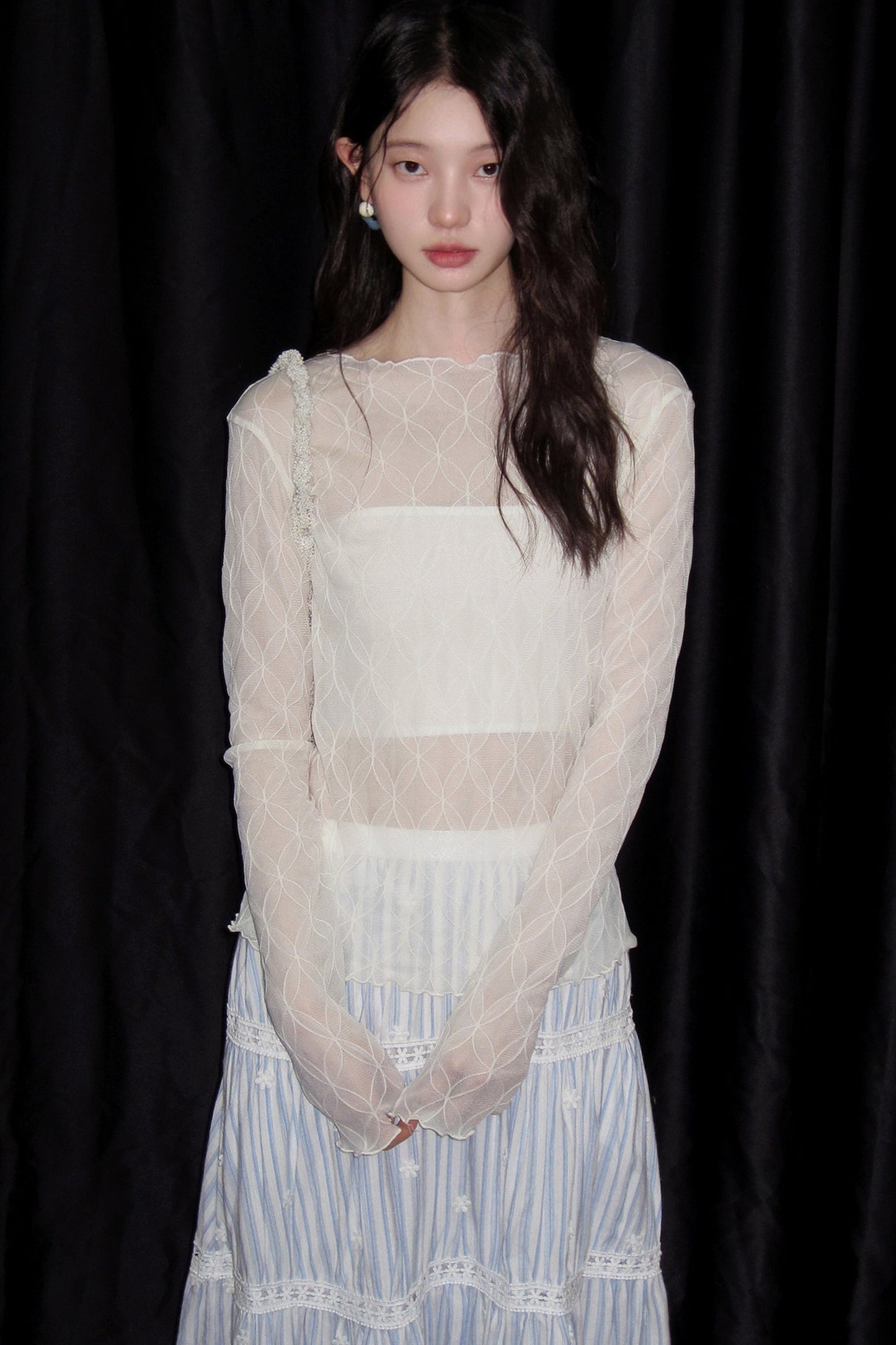 Echo of the Wind Lace Top
