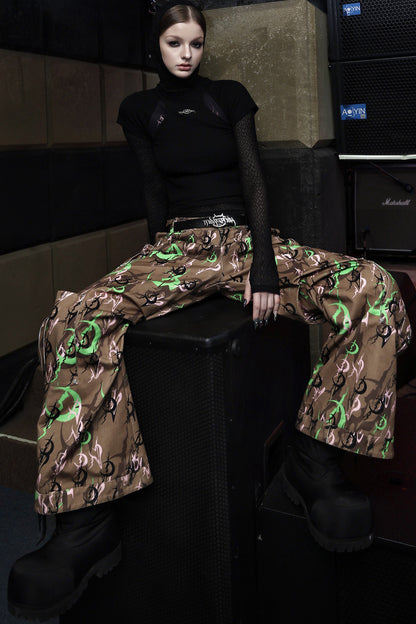 Camouflage 3D Pocket Baggy Pants