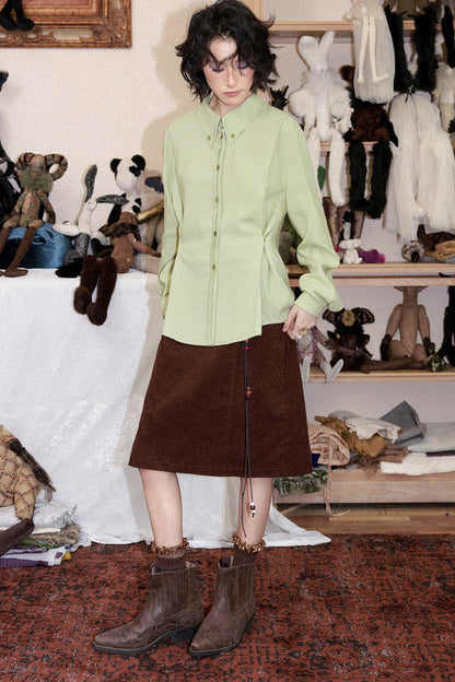 Tencel Linen Long Sleeve Shirt
